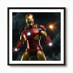 Iron Man 4 Art Print