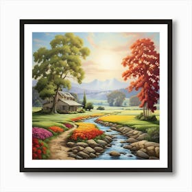 Country Road 15 Art Print