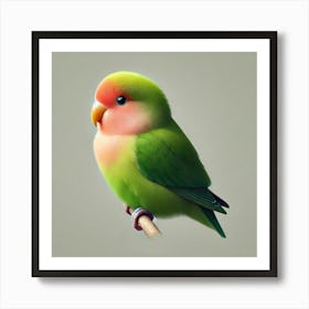 Lovebird Art Print