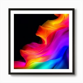 Colorful Brightness Colors Vibrant Pastel Power Gradient Vivid Luminous Radiant Bright S (5) Art Print