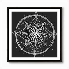 Compass Art Print