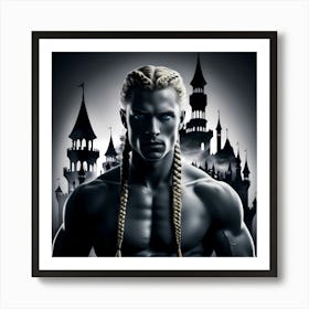 King Of The Castle Art Print