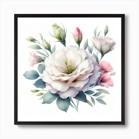 Eustoma 2 Art Print