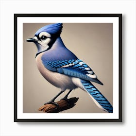 Blue Jay 2 Art Print