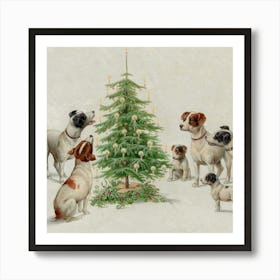 Vintage Christmas 28 Art Print