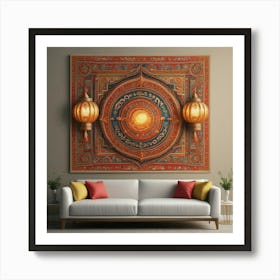 Tibetan Wall Art Poster