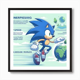 Sonic The Hedgehog 23 Art Print