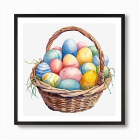 Easter Basket 10 Art Print