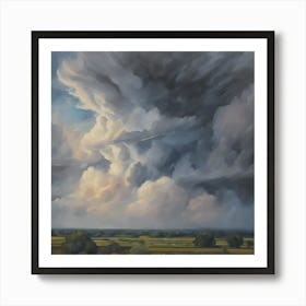 Storm Clouds Art Print