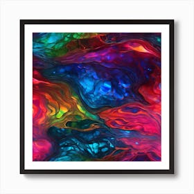 Stunning Opal ³ Art Print