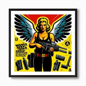 War angel 13 Art Print