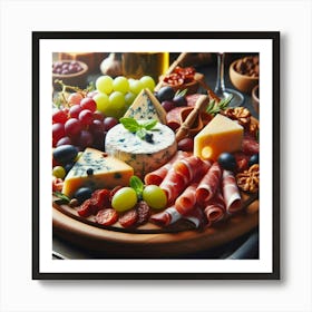 Cheese Platter 5 Art Print