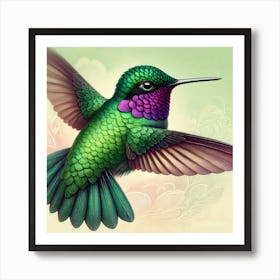 Hummingbird 23 Art Print