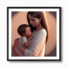 Mother ❤️ Art Print