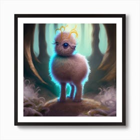 Llama Art Print