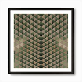 Triangles 9 Art Print