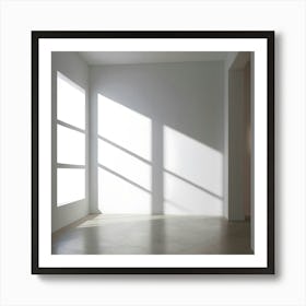 Empty Room - Empty Room Stock Videos & Royalty-Free Footage 8 Art Print