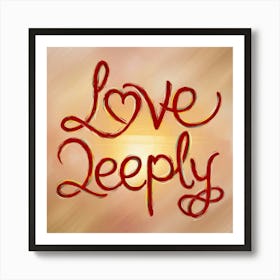 Love Jeepy Art Print