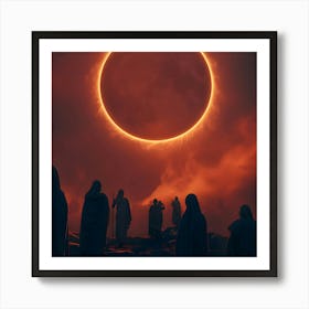 Eclipse Of The Sun 1 Art Print