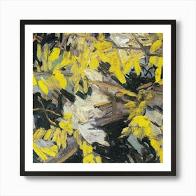 Yellow Lilacs Art Print