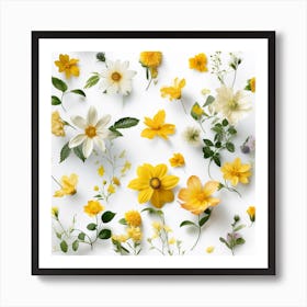 Flowers 19 Art Print