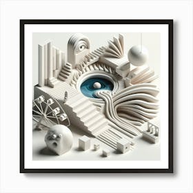 Abstract Painting 26 Art Print