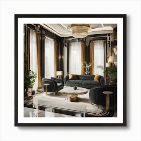 Deco Living Room 19 Art Print