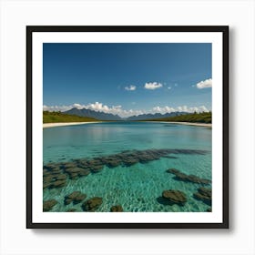 Tahiti Beach Art Print