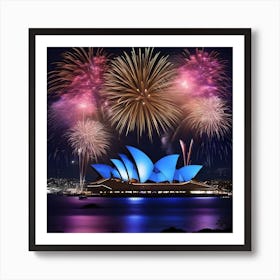 AUSSIE NEW YEAR Art Print