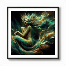 Mermaid 82 Art Print