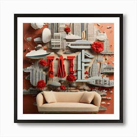 Cityscape Art Print