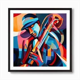 Jazz Musician 76 Art Print