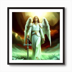 "Angel Of Heaven" Art Print