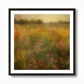 Field Of Poppies Art Print