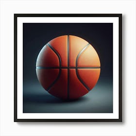 Basketball Ball - Basketball Stock Videos & Royalty-Free Footage 2 Art Print