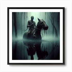 Dark Horse 1 Art Print