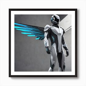 Futuristic Space Suit 8 Art Print