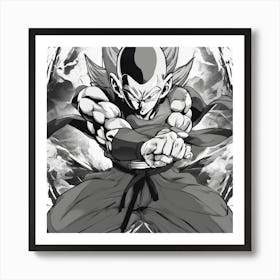 Dragon Ball Z Wallpaper 24 Art Print