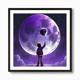 Full Moon Art Print