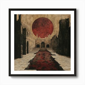 Sacrificial Sun Art Print