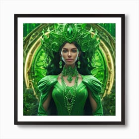 Queen Of The Forest Art Print