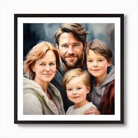 Family Portrait 5 Art Print