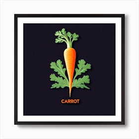 Carrot 5 Art Print