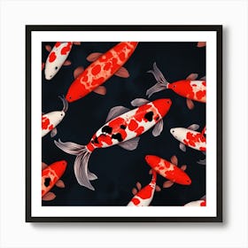 Koi Fish 112 Art Print