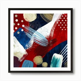 Abstract Painting 107 Art Print