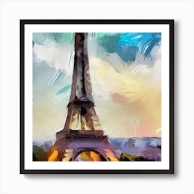 Eiffel Tower Paris Art Print