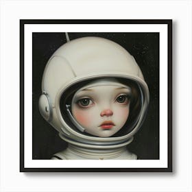 'The Little Astronaut' Art Print