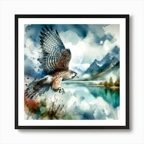 Wild Animal Illustration 352 Art Print