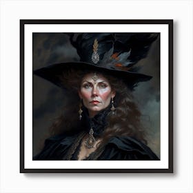 Witches Hat 5 Art Print