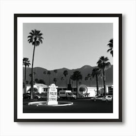 Palm Springs 1 Art Print